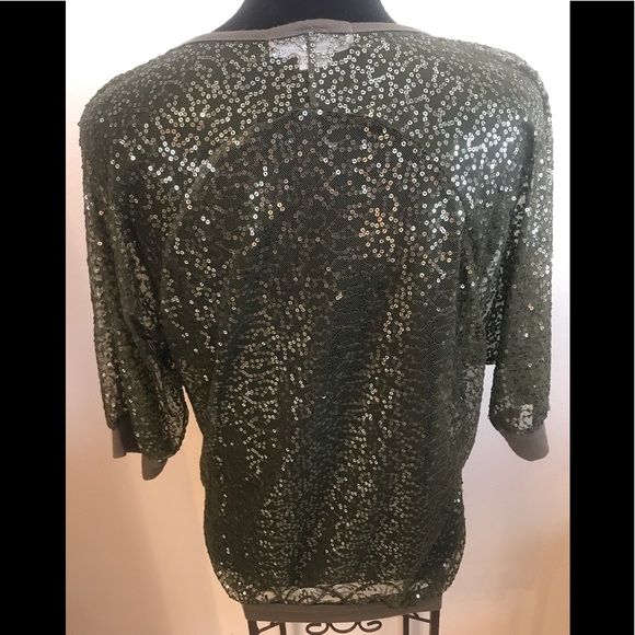 NWOT Olive IMAGINARY VOYAGE SZL TOP - Picture 3 of 6